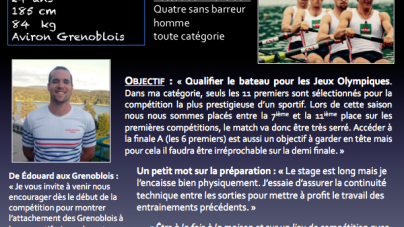 Aviron – Edouard Jonville débute bien sa saison